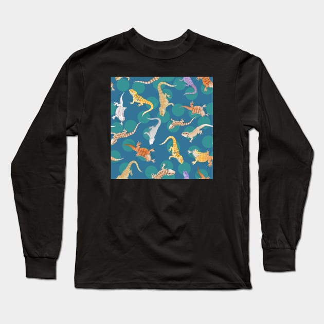 Bearded dragons Long Sleeve T-Shirt by Stormslegacy